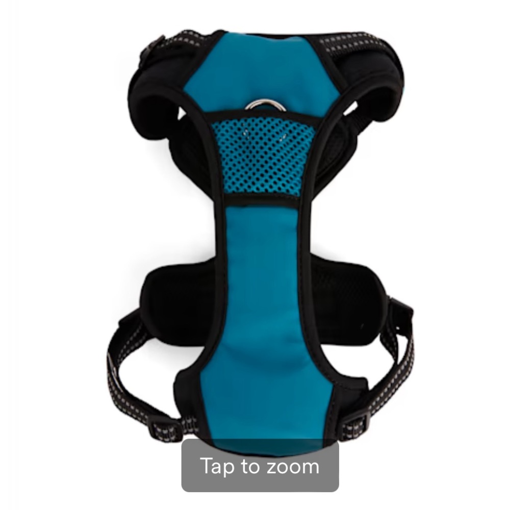 EveryYay Embrace the Pace Teal Reflective Dog Harness Small New w/ tag cut off